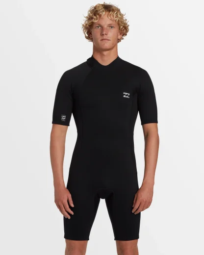 Billabong Mens 2/2mm Foil Back Zip Springsuit
