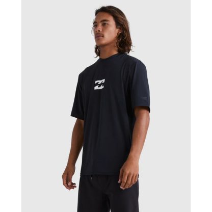 Billabong Mens All Day Wave Short Sleeve Rash Vest - Image 2