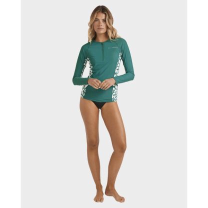 Billabong Womens Belong Together Reef Break Long Sleeve Rash Vest