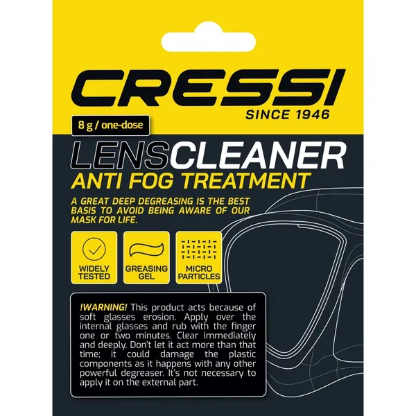 Cressi Mask Pre-Clean Anti Fog