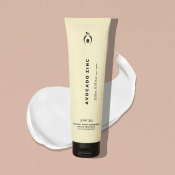 Avocado Zinc SPF 30 Natural Body Sunscreen