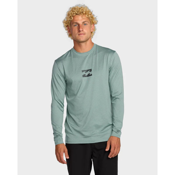 Billabong Mens All Day Wave Long Sleeve Rash Vest - Image 3