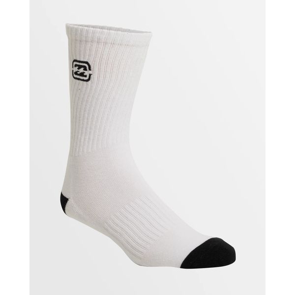 Billabong Mens Bracket Wave 3 Pack Crew Socks