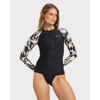 Billabong Womens By My Side Pipa Long Sleeve Rash Vest