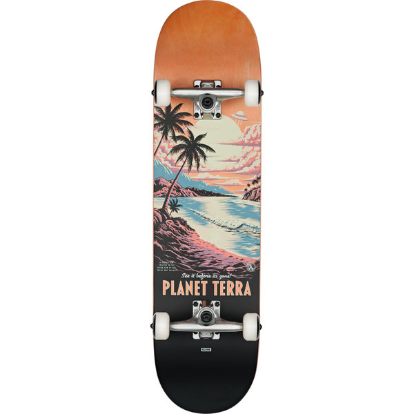 Globe Skateboard Complete G1 Excess 8.0'' – Deck In Acero Hard Rock, Full Concave, Ruote 52mm 99A