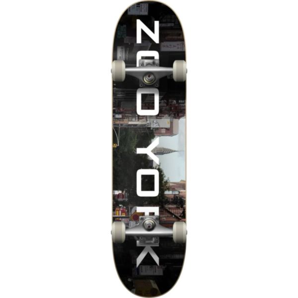 Zoo York Complete OG 95 skateboard - black deck logo graphic