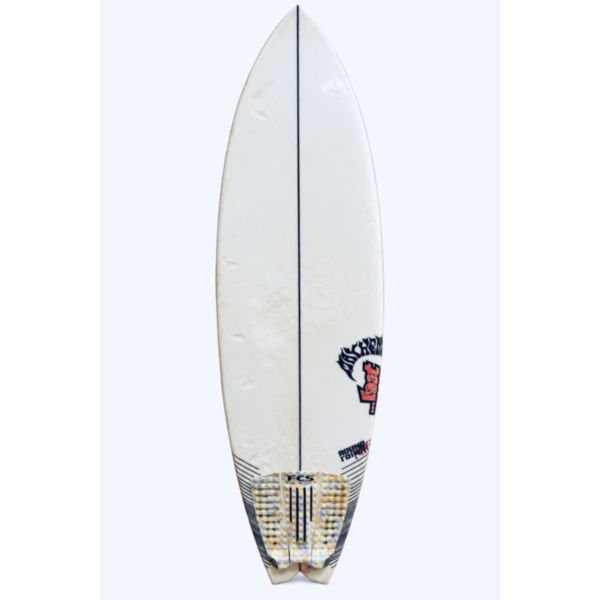 5'11 Mayhem Psycho second hand surfboard, deck
